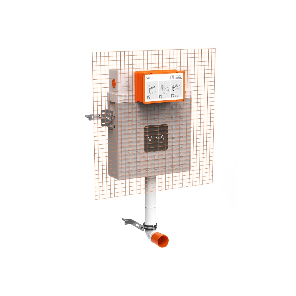 VitrA 1200mm Regular Back To Wall WC Concealed Cistern Cut Out